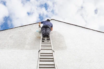 Peinture extérieure aux Epesses — façades et ravalement
